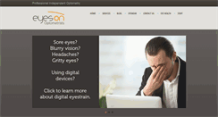 Desktop Screenshot of eyeson.com.au